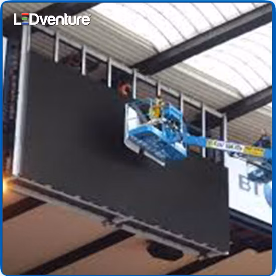 屋外屋内広告ステージレンタル全周