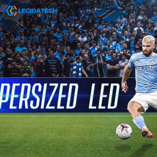 スチール LED ビデオ ウォール P10 SMD3535 スタジアム周囲屋外スポーツ LED ディスプレイ